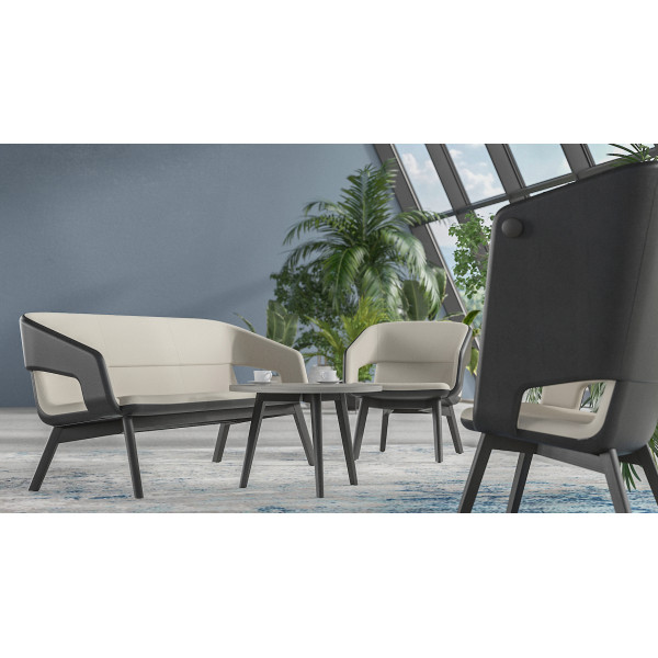 Twist and Sit Bespoke Soft  Lounge Chair
